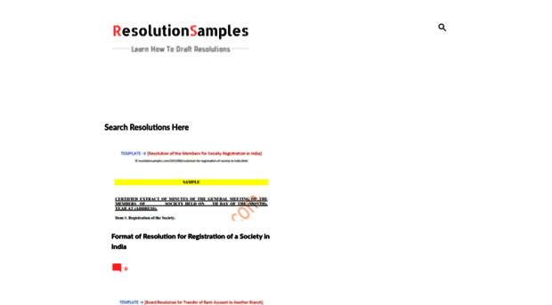 resolutionsamples.com