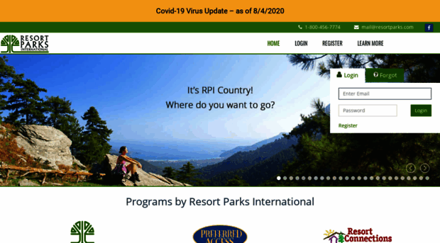 resortparks.com