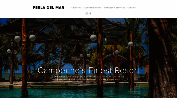 resortperladelmar.com