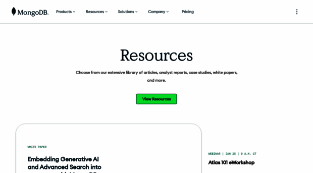 resources.mongodb.com