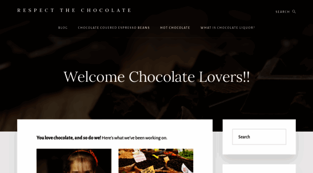 respectthechocolate.com