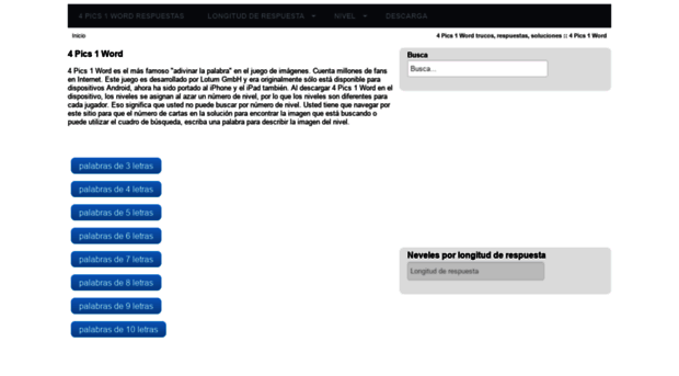 respuestas4pics1word.com