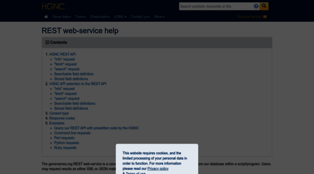 rest.genenames.org