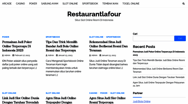 restaurant-la-fourchette.com