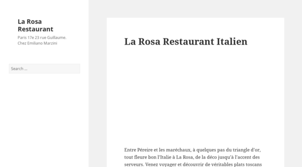 restaurant-la-rosa.com