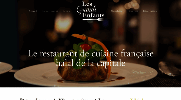 restaurant-lesgrandsenfants.fr