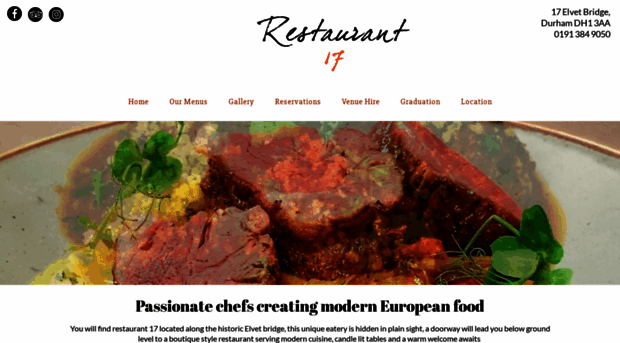 restaurant17.co.uk