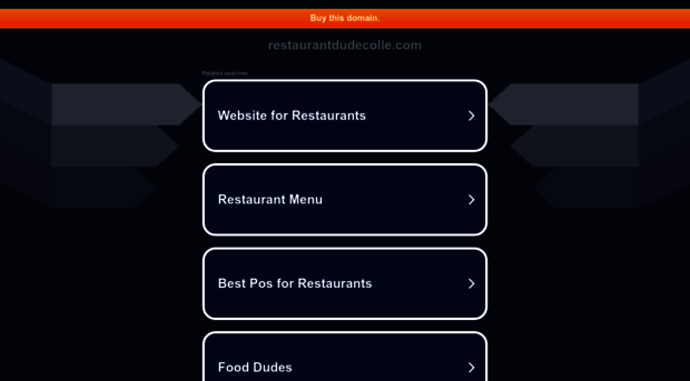 restaurantdudecolle.com