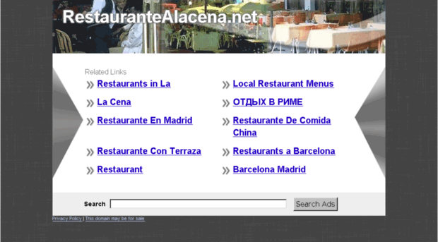 restaurantealacena.net