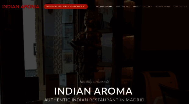 restauranteindianaroma.com