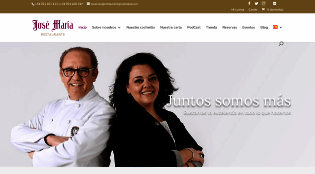 restaurantejosemaria.com