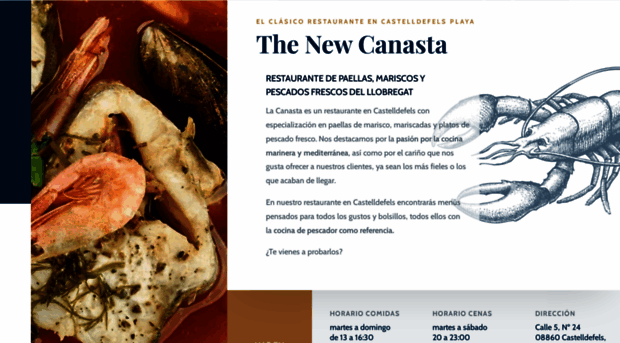 restaurantelacanasta.com