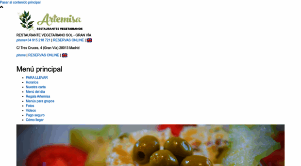 restaurantevegetarianosolgranvia.com