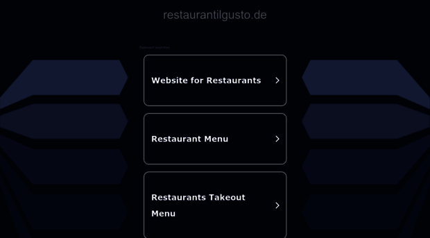 restaurantilgusto.de