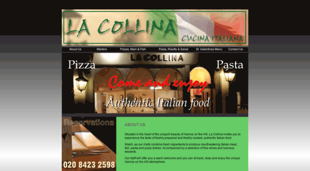 restaurantlacollina.co.uk