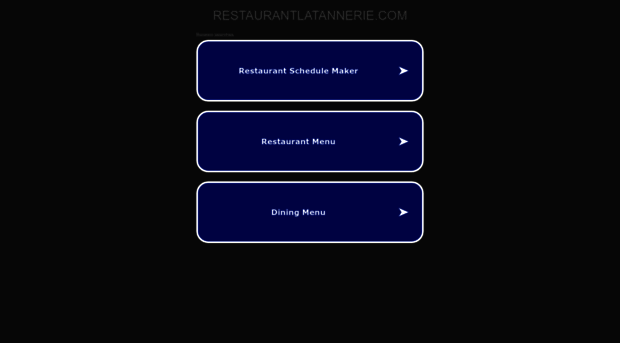 restaurantlatannerie.com