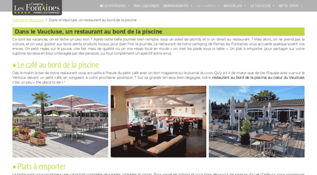 restaurantlespalmiers.fr
