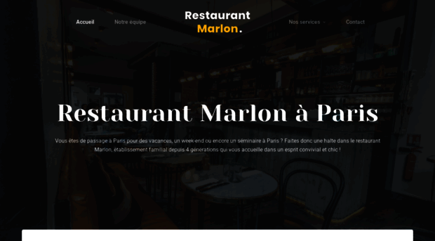 restaurantmarlon.fr