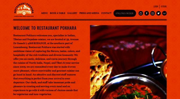 restaurantpokhara.com