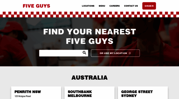 restaurants.fiveguys.com.au