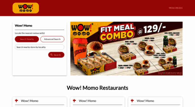 restaurants.wowmomo.com