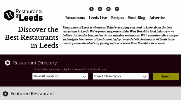 restaurantsofleeds.co.uk