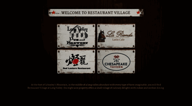 restaurantvillageatlongvalley.com