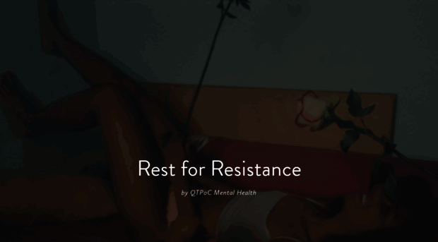 restforresistance.com