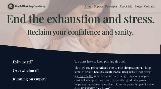 restfulnestsleepconsultancy.com
