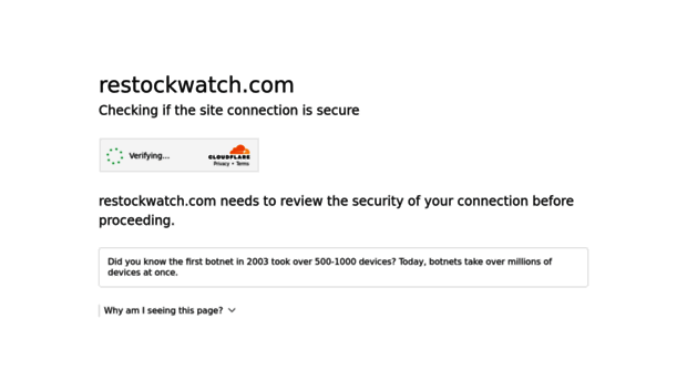 restockwatch.com