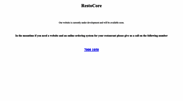 restocore.com