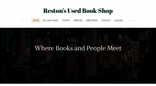 restonsusedbookshop.com