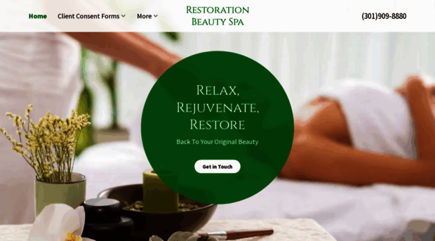 restorationbeautyspa.com