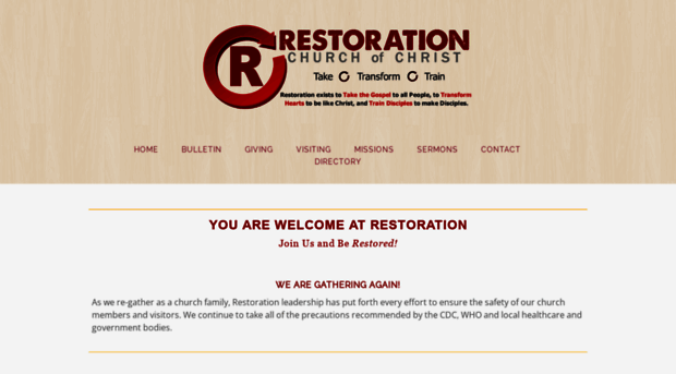 restorationchurchofchrist.org