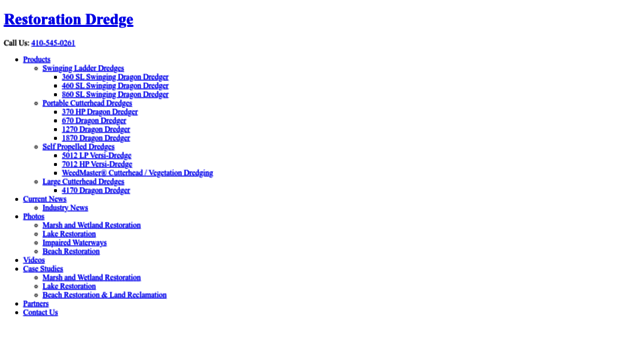 restorationdredge.com