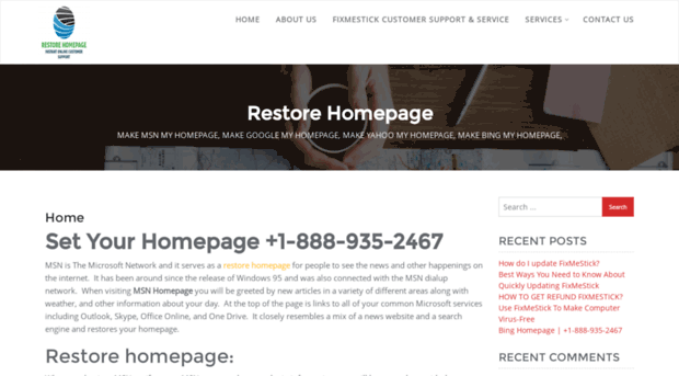 restore-homepage.com