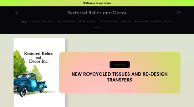 restoredrelicsanddecor.com