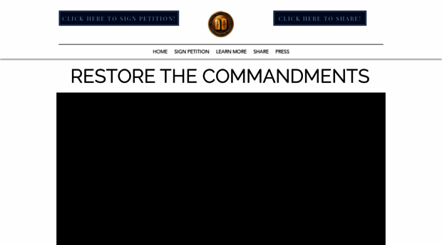 restorethecommandments.com