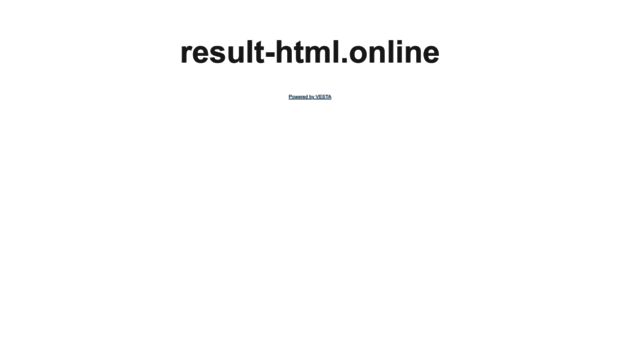 result-html.online