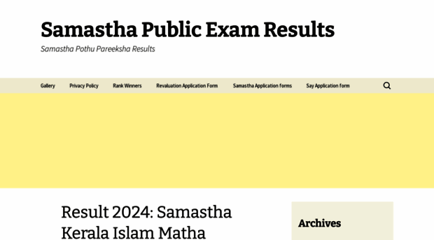 result-samastha.info