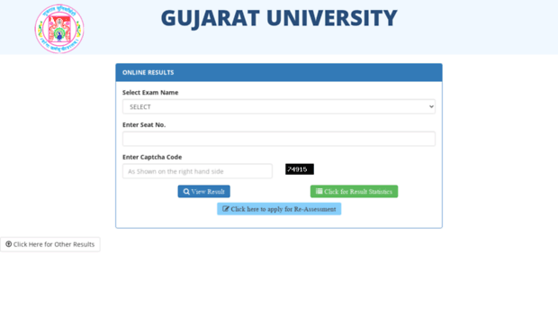 result.gujaratuniversity.ac.in