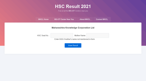 result.mkcl.org