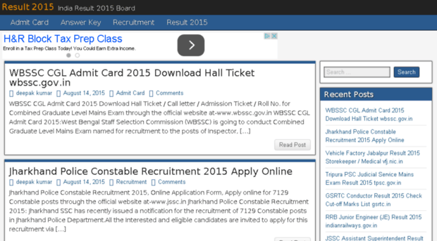 result2015.in