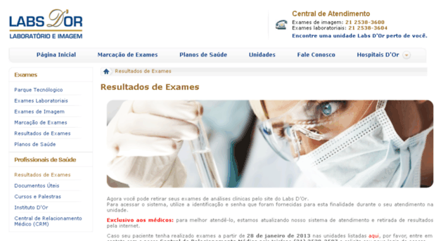 resultados.labsdor.com.br