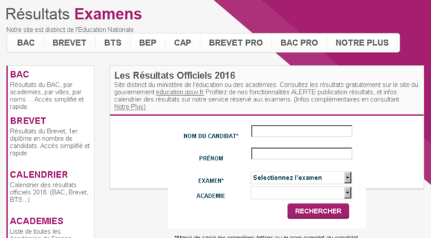 resultats-des-examens.org