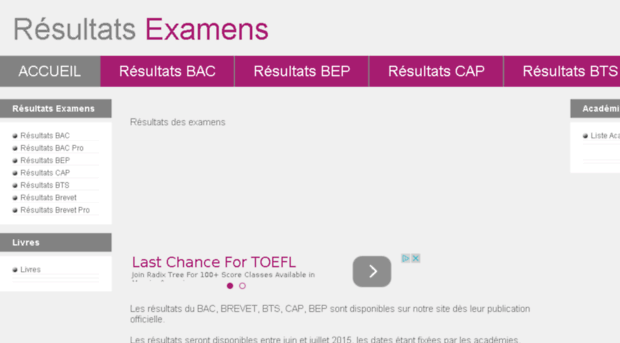 resultats-examens.org