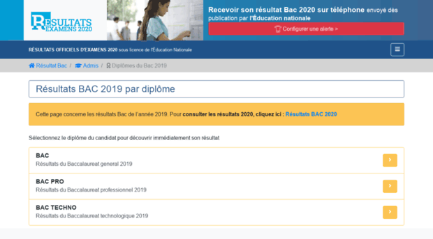 resultatsbep2019.com