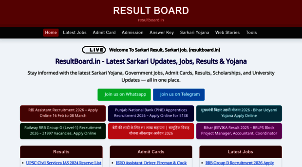 resultboard.in