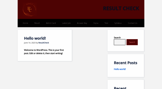 resultcheck.in