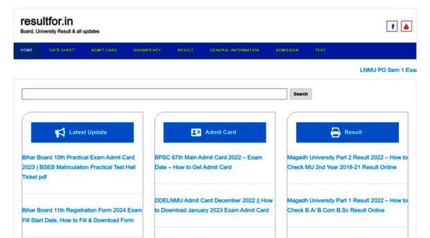 resultfor.in